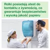Czyściwo papierowe do dozownika uszczelnionego Tork 130007 Washstation W6 250 m, biała celuloza – informacje o produkcie