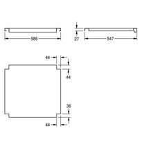 Półka do stelażu MAXT60-60