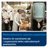 Czyściwo papierowe do lekkich zabrudzeń Tork 473246 Reflex M3 1 warstwa 120,05 m biała celuloza + makulatura – przykład użytkowania