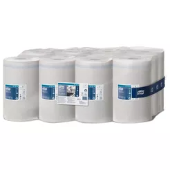 Papierové utierky na ľahké znečistenia Tork Reflex 12 ks 1 vrstva 120,05 m biela celulóza + recyklovaný papier