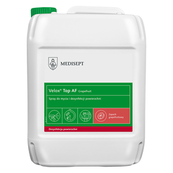 Dezinfekčný prostriedok na medicínsku techniku Medisept Velox Top AF 5 litrov grapefruit