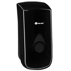 Pojemnik na mydło w płynie Merida COMO 800 ml, czarne tworzywo ABS