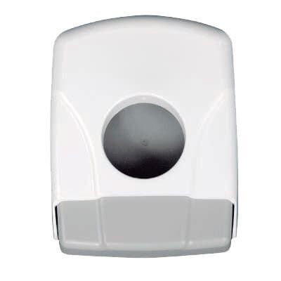 Pojemnik na woreczki higieniczne, biało-szare tworzywo ABS