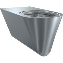 Wall-mounted vandal-resistant toilet bowl KWC Heavy Duty 360 × 351 × 700 mm