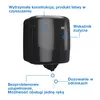 Pojemnik na czyściwo w rolce Tork 473190 Reflex, białe ABS – prezentacja produktu