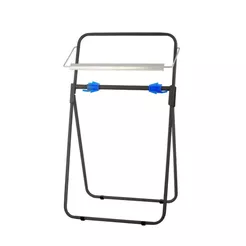 Stojak na czyściwo przemysłowe Sanitario, stal kolor czarny