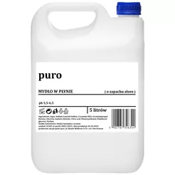Tekuté mýdlo PURO Aloe 5 litrů