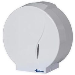 Dispensador de papel higiénico Bisk MASTERLINE Midi, plástico ABS blanco