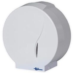Toilet paper dispenser Alicante Bisk white plastic