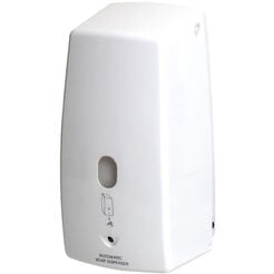Bezdotykový dávkovač tekutého mýdla Bisk MASTERLINE 500 ml, bílé ABS
