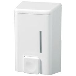 Dávkovač na tekuté mydlo Bisk MASTERLINE a1 500 ml, biele ABS