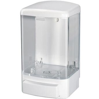 Dispenser na tekuté mydlo Bisk MASTERLINE 0,5 litra biela plast
