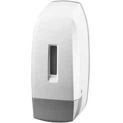 Dávkovač na tekuté mydlo Bisk MASTERLINE h1 500 ml, biele ABS