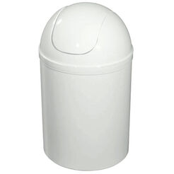 Garbage 5 l white plastic