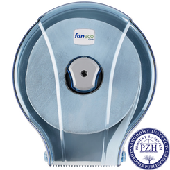 Toilettenpapierbehälter Faneco JET S Midi Kunststoff blau