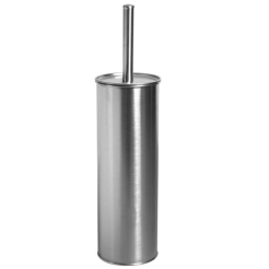 Stehende WC-Bürste Bisk mattierter Stahl