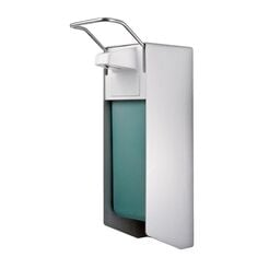 Elbow dispenser for disinfectant and liquid soap Sanitario 500 ml, aluminum