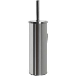 Wall-mounted toilet brush Bisk, polished stainless steel