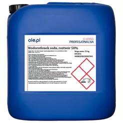 Ług sodowy r-r 50% kanister 25 kg