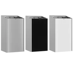 Cesto de basura KWC Exos 30 litros acero inoxidable