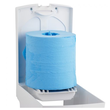 Pojemnik na ręczniki papierowe w roli Merida TOP MAXI plastik biało - niebieski