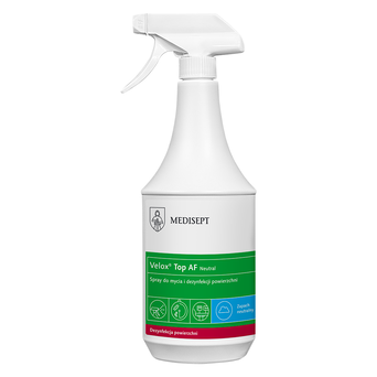 Líquido desinfectante para equipos médicos Velox Top AF 1 litro neutral