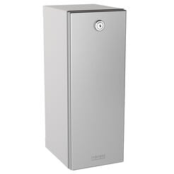 Wall-mounted soap dispenser 800 ml KWC RODAN, matte stainless steel