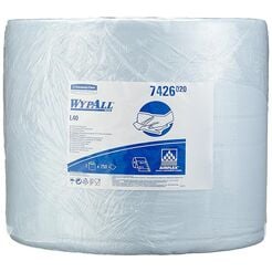 Papierové utierky na veľkej rolke Kimberly Clark WYPALL L30 ULTRA 3 vrstvy makulatura modré