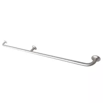 Poręcz łazienkowa dla niepełnosprawnych 160 cm – uchwyt do wanny, prysznica i toalety, stal nierdzewna