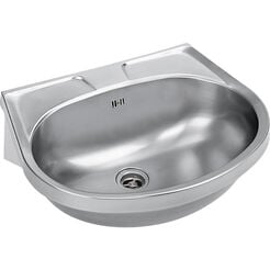 Lavabo de acero KWC ANIMA 550 × 155 × 450 mm BS205