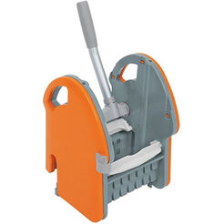 Tlačidlo na čistenie vozíka Splast sivá-oranžová