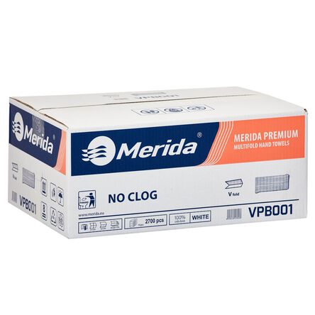 Ręczniki papierowe ZZ Merida Premium łatwo rozpuszczalne 3 warstwy 2700 szt. białe celuloza