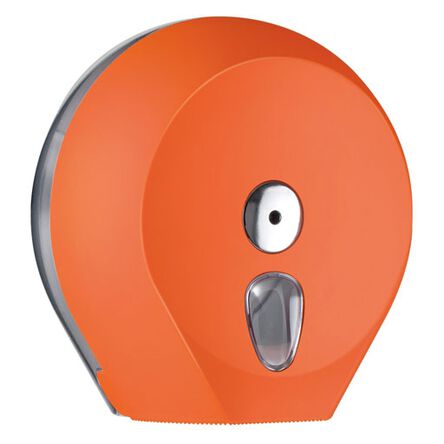 Podajnik na papier toaletowy pomarańczowy M Marplast Midi