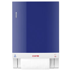 Dispensador automático de toallas de algodón en rollo CWS boco plástico azul marino