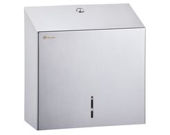 Paper towel dispenser MERIDA STELLA MAXI polished stainless steel