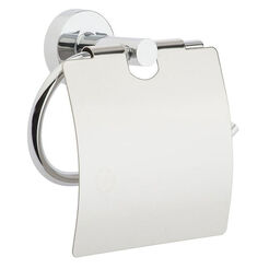 WC-Papierhalter mit Klappe Bisk FOR YOU, verchromt
