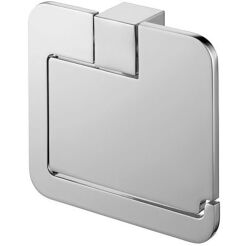 Držiak na toaletný papier so sklápacou klapkou Bisk FUTURA, chrómovaný