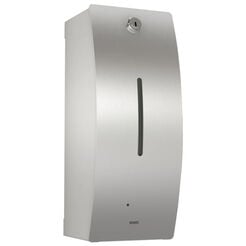 Dispensador de jabón sin contacto 800 ml KWC STRATOS, acero inoxidable mate