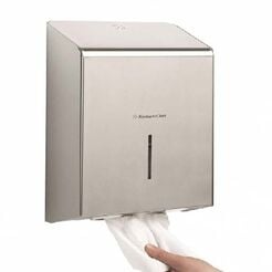 Dispensador de toallas de papel ZZ Kimberly Clark PROFESSIONAL, acero inoxidable mate