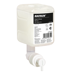 Jabón líquido para el cabello y el cuerpo Katrin de 0.5 litros