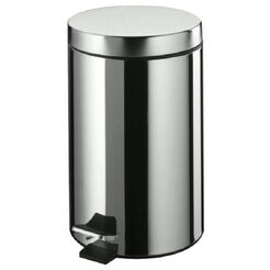 Waste bin stainless steel 3 litres Bisk