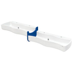 WASHINO-Step Franke Miranit white gutter sink for children