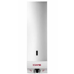 Dispensador automático de jabón espumoso CWS Hygiene 500 ml, plástico ABS plateado