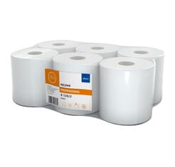 Toalla de papel en rollo Lamix Ellis Professional 6 uds. 2 capas 120 m blanca celulosa