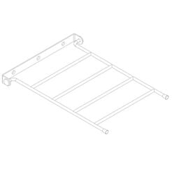 Rejilla abatible para fregadero comercial KWC