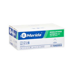 Papiertuchrolle mit Adapter Merida Top Automatic maxi 6 Stück, 1-lagig, 250 m, weiß, Zellulose