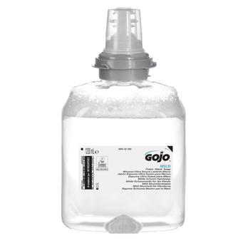 Jabón en espuma para manos GOJO ANTIMICROBIAL LTX de 1.2 litros