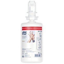 Tork Antibacterial Liquid Hand Soap 1 Liter, Colorless and Fragrance-Free