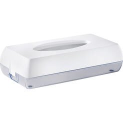 Toilet tissue dispenser white
