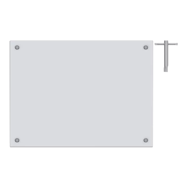 Lustro ze stali nierdzewnej KWC HDTX10